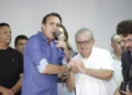 Carlos Gaguim, pré-candidato ao Senado, com o deputado estadual Jair Farias