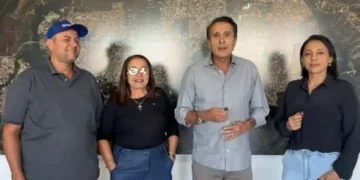 Carlos Gaguim angaria apoio de lideranças à pré-campanha ao Senado (Foto: Divulgação)