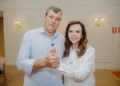 Ex-prefeito de Oliveira de Fátima, Gesiel Orcelino, com a senadora Dorinha Seabra Rezende