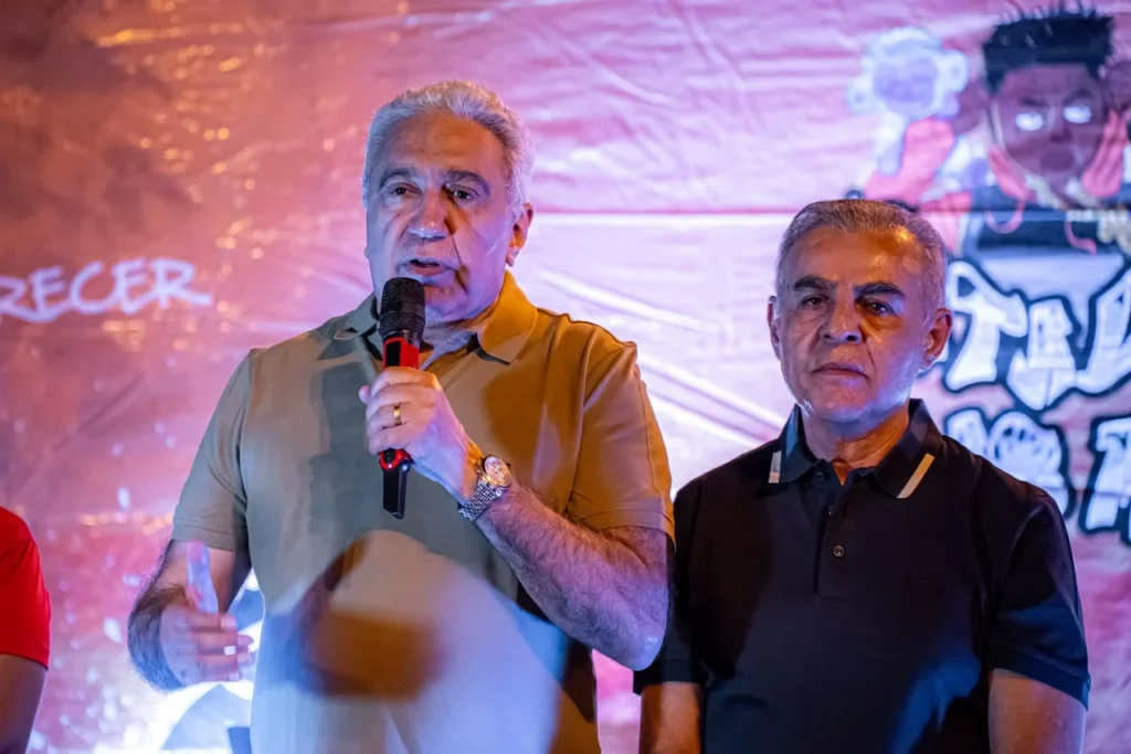 Laurez Moreira e Paulo Mourão, pré-candidatos a governador e ao Senado Federal