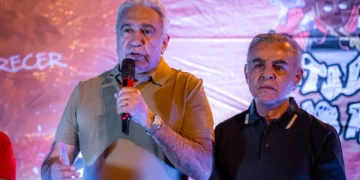 Laurez Moreira e Paulo Mourão, pré-candidatos a governador e ao Senado Federal