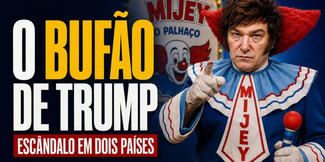 RESUMO | Milei, o bufão de Trump, escandaliza no Brasil e na Argentina