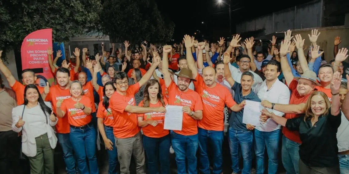 Marcha da Esperança", ato público que integra as ações do movimento "Medicina Já"