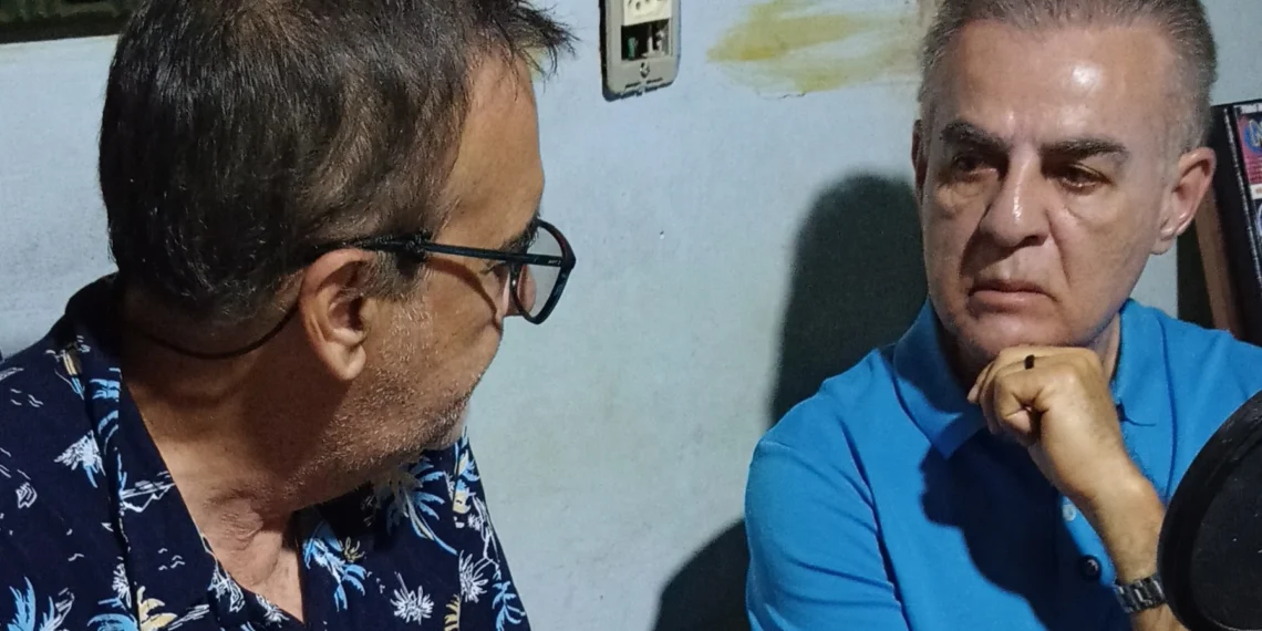 Pré-candidato ao Senado, Paulo Mourão concede entrevista ao radialista Sérgio Garrido
