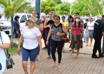 Colégio eleitoral no Tocantins em dia de votação