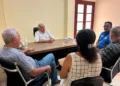 Laurez Moreira em reunião com representantes do Ministério do Desenvolvimento Agrário e Agricultura Familiar
